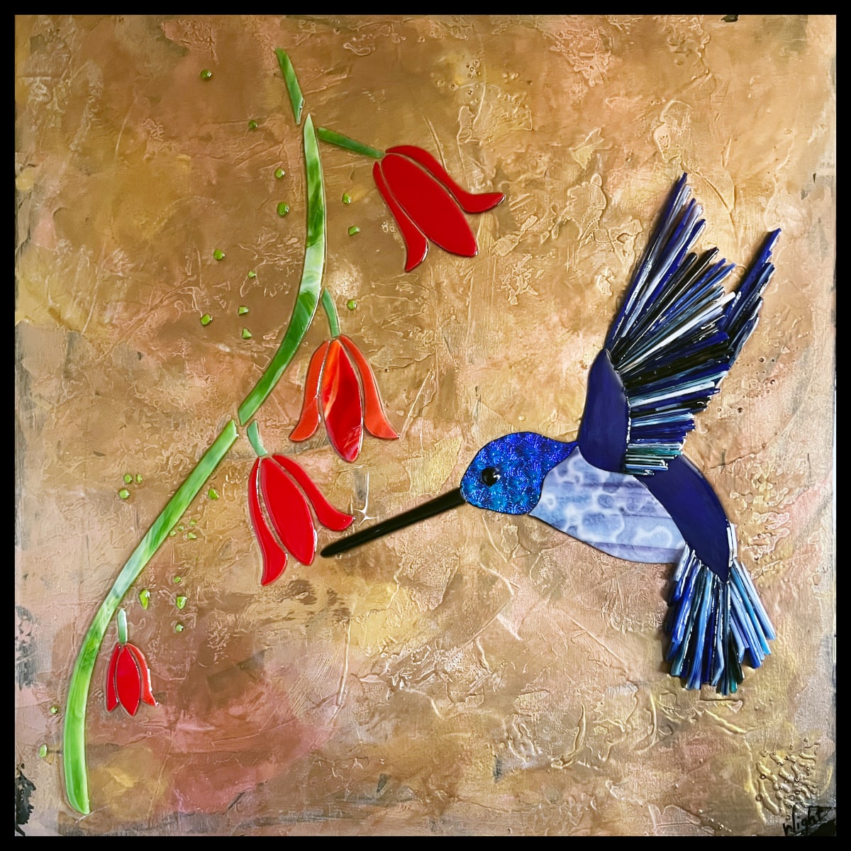 Humming for Nectar by Deb Wight 