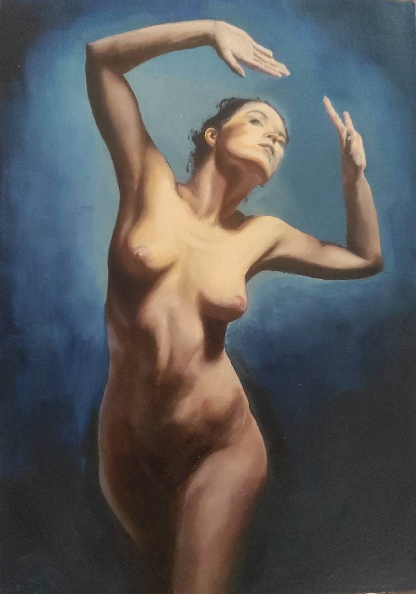 Chiaroscuro Nude 1 by Attila Vidács 
