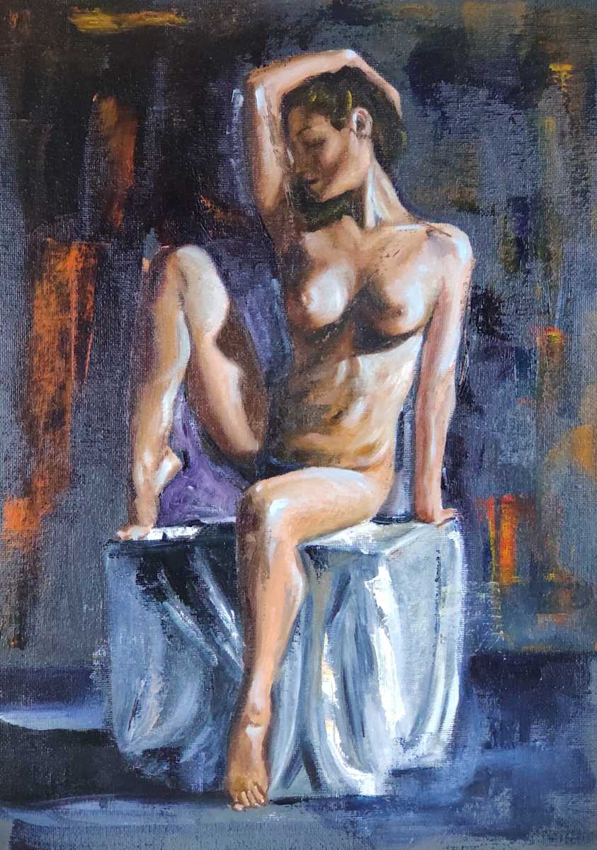 Figure Study: Irina by Attila Vidács 