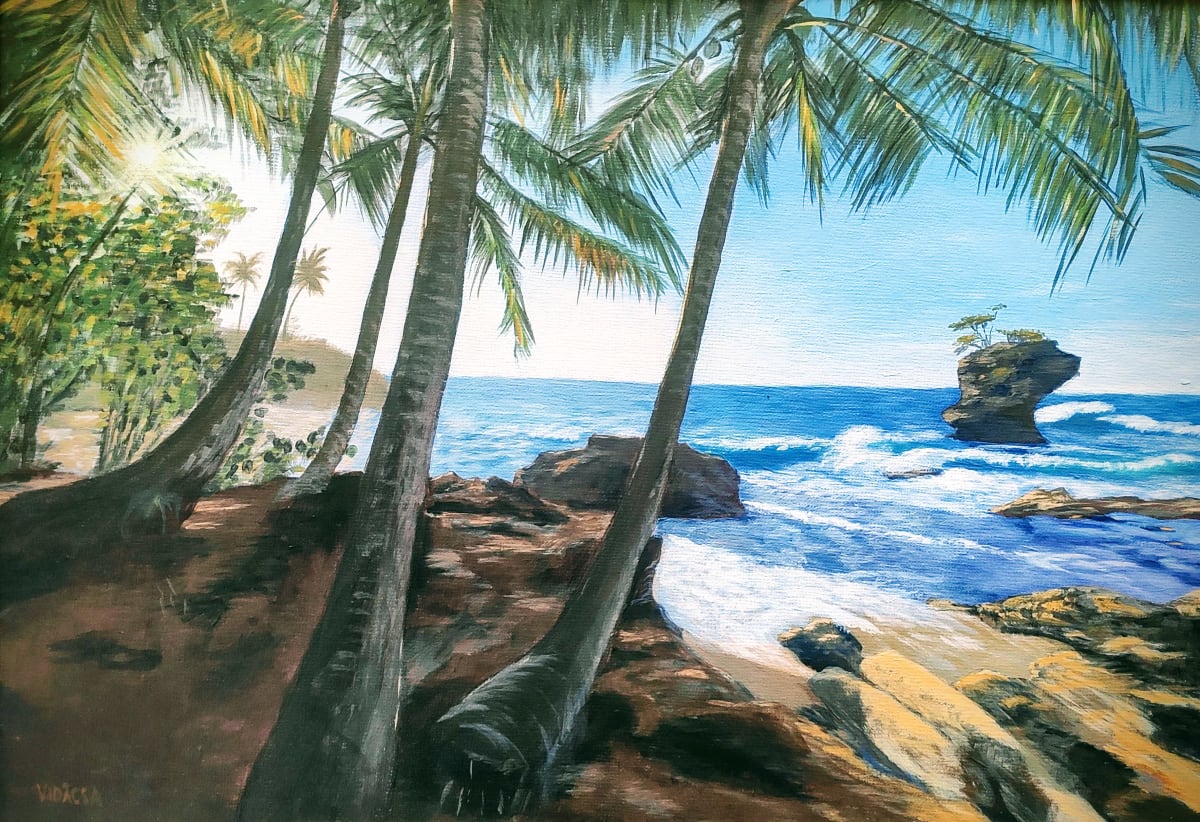"Palms at sea" by Attila Vidács, Image 2.