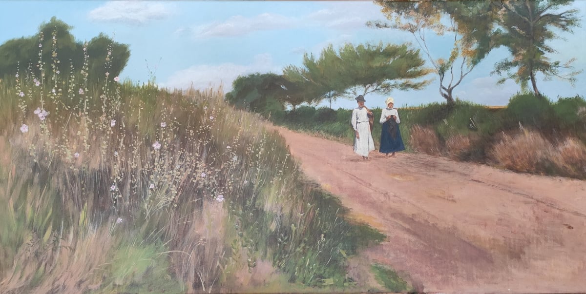 After Deák Ébner Lajos – Vadmályvák útja (The Road of Wild Mallows) by Attila Vidács 