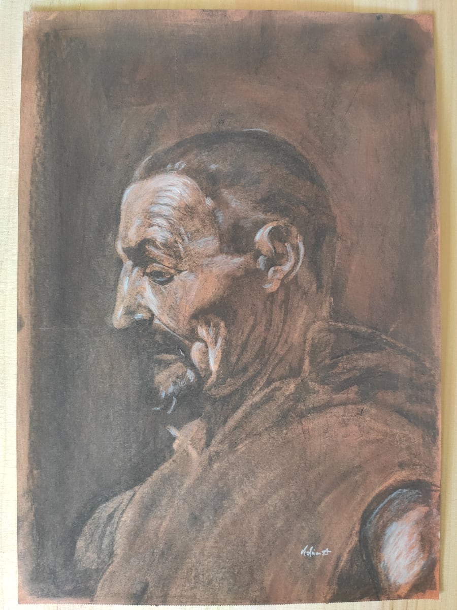 El aguador de Sevilla (Velazquez) by Attila Vidács 