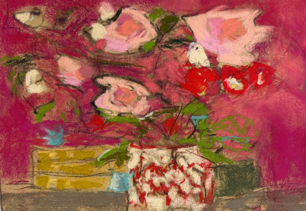 pink peonies by Sonya Diimmler 