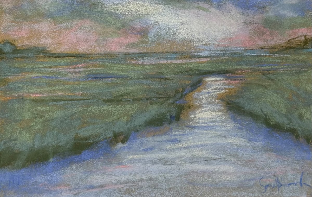 pastel marsh by Sonya Diimmler 