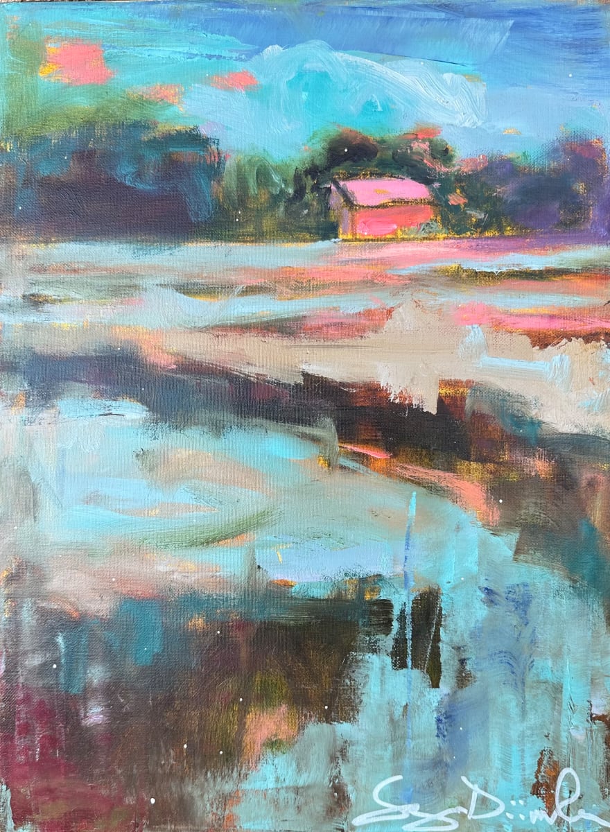 Haunted Lake II by Sonya Diimmler 