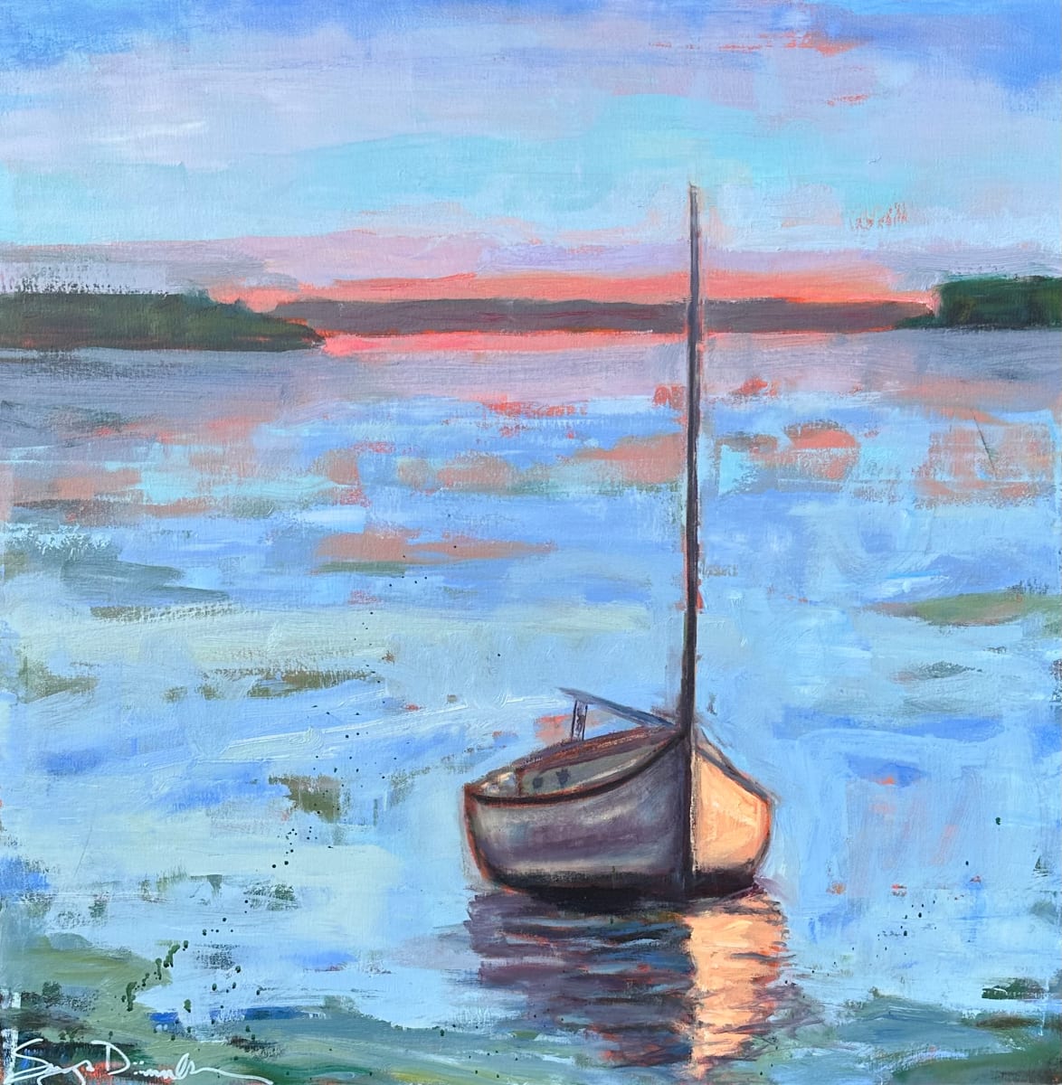 Peaceful Waters III by Sonya Diimmler, Image 1.