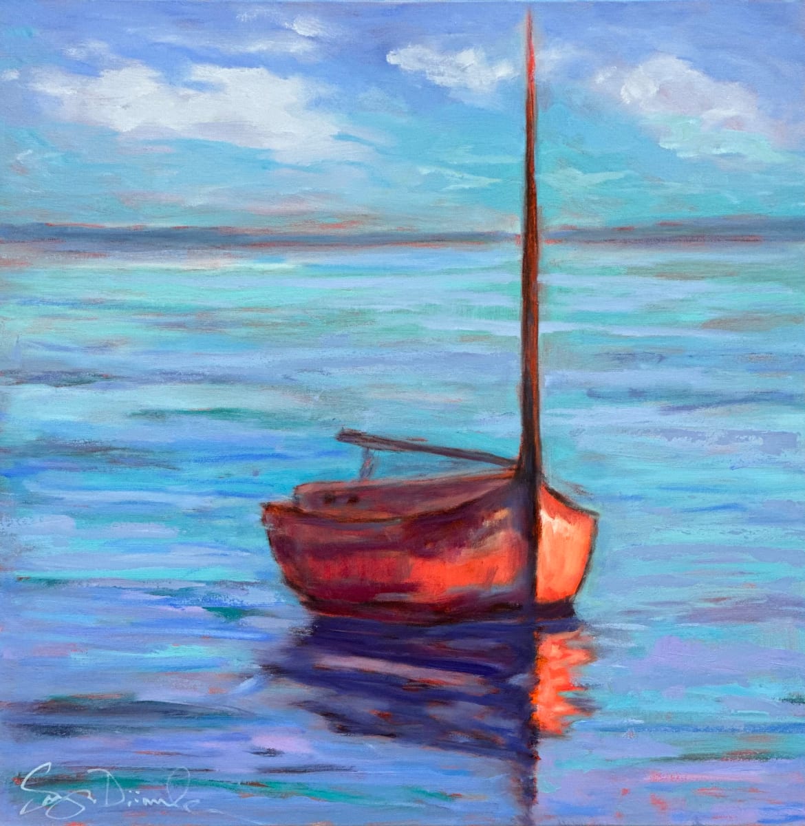 Peaceful Waters IV by Sonya Diimmler 