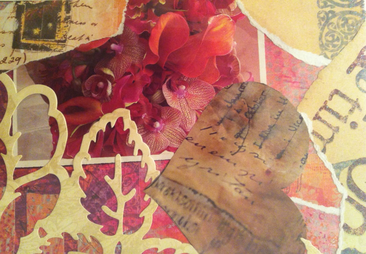 Lost in Time by Kristy McCormac  Image: Collage notecard