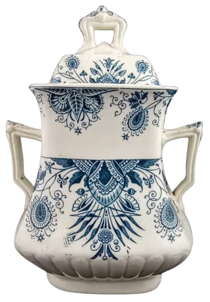 Unnamed (Owl Feathers & Flowers) by Old Hall Earthenware Co. Ltd. 