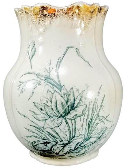 Unnamed (Waterlily & Wild Grasses) by Unknown Maker 