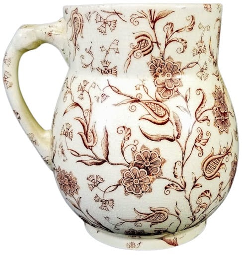 Unnamed (Floral Jumble) by Old Hall Earthenware Co. Ltd. 