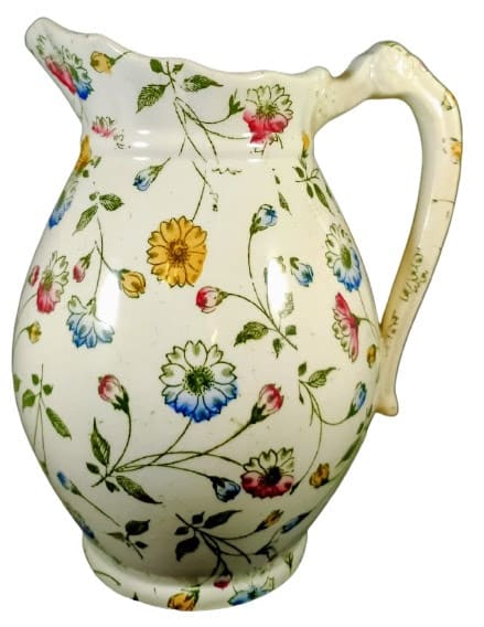 Unnamed (Delicate Flower Sprays) by Thomas Furnival & Sons 
