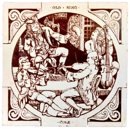 Old King Cole by Minton, Hollins & Co. 