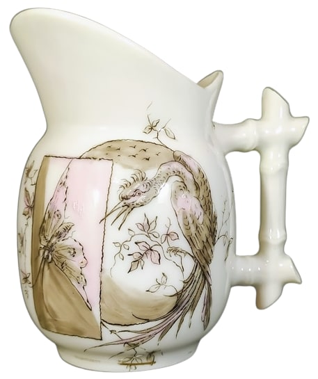 Unnamed (Crane & Moth) by Unknown Maker 