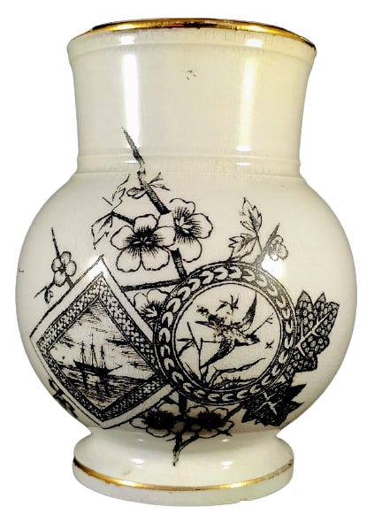 Unnamed (Schooner Cartouche) by Jacob Furnival & Co. 