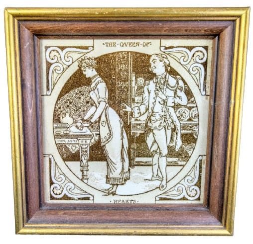 Nursery Rhymes: The Queen of Hearts by Minton, Hollins & Co. 