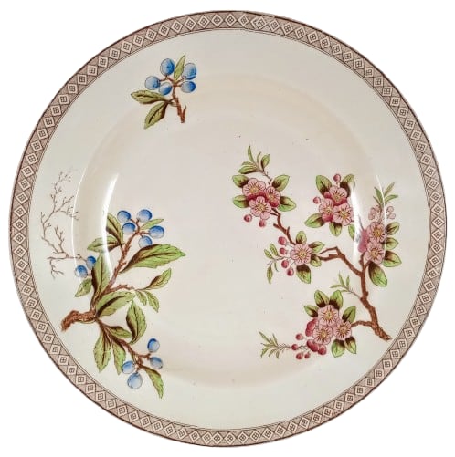 Unnamed (Fruits & Flowers) by Thomas Furnival & Sons 