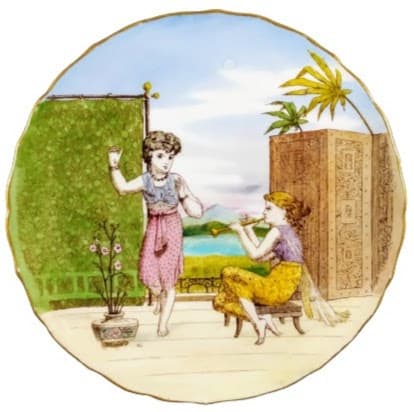 5441 (Whimsical Scenes) by George Jones & Sons  Image: Pattern