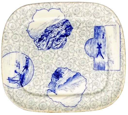 Unnamed (Floating Cartouches) by Worcester Royal Porcelain Co. 