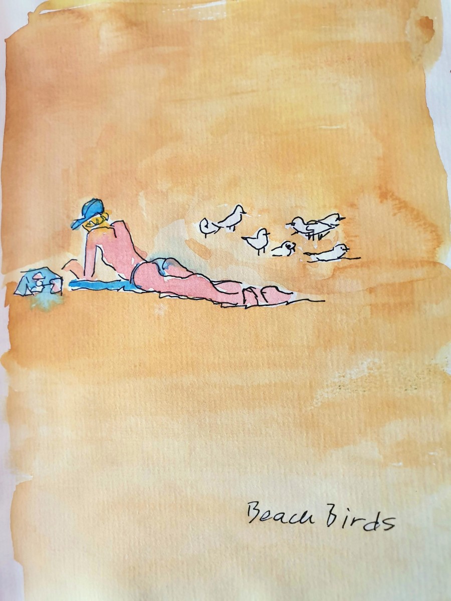 Beach Birds by Kit Hoisington 