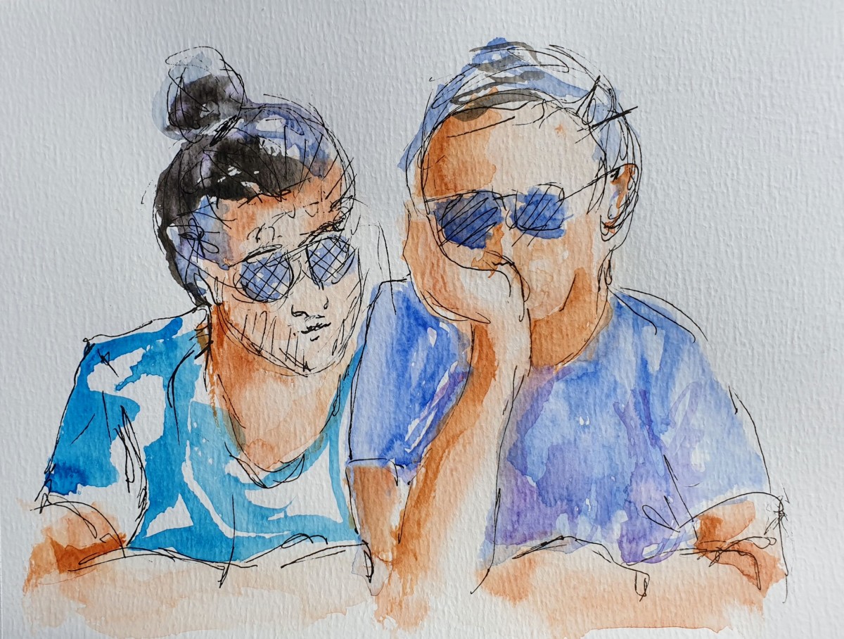 Pair in Sunglasses by Kit Hoisington 