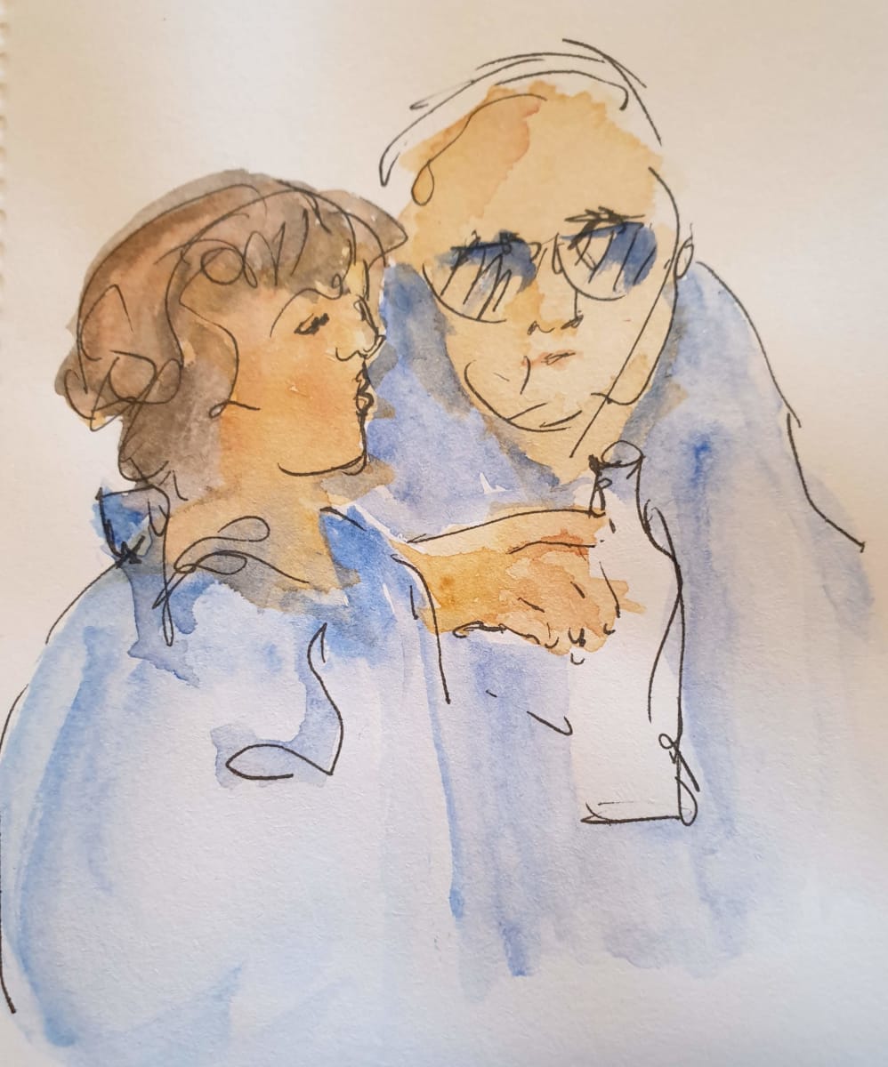 Two at Lunch by Kit Hoisington, Image 1.