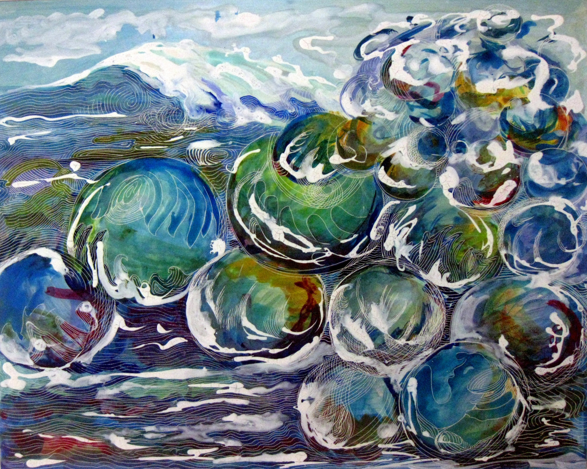 Wave Bubbles by Kit Hoisington 