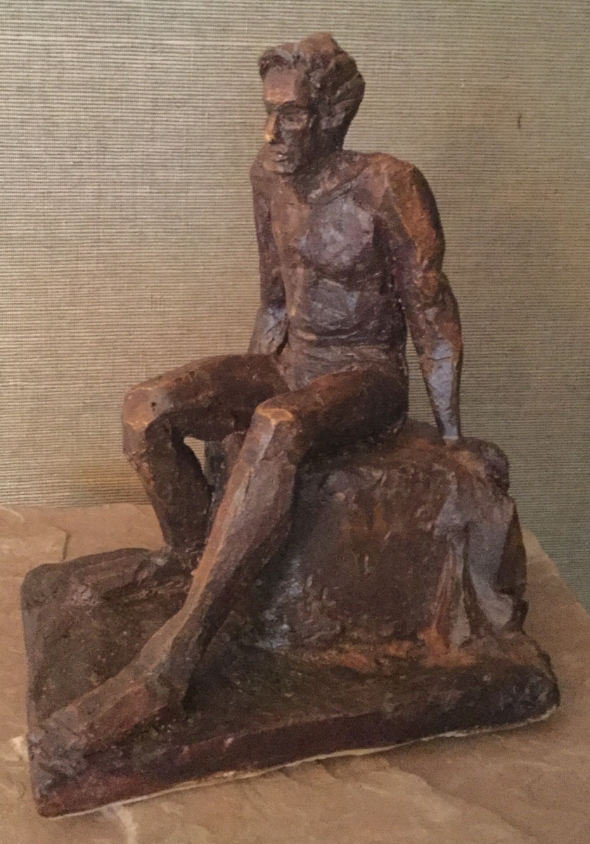 Seated Figure by Jill Randall, Image 1.