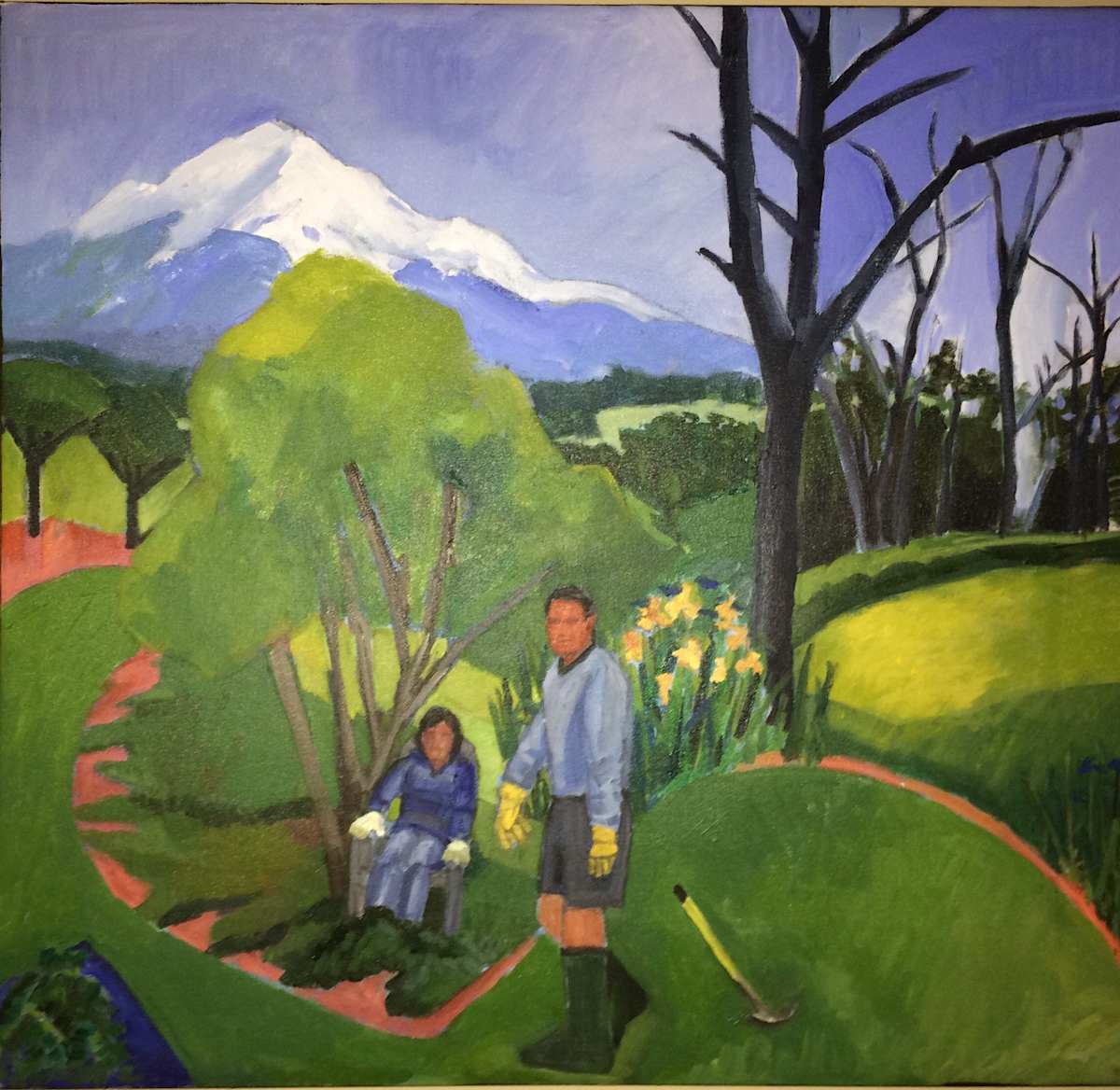 Garden work by Jill Randall, Image 1.