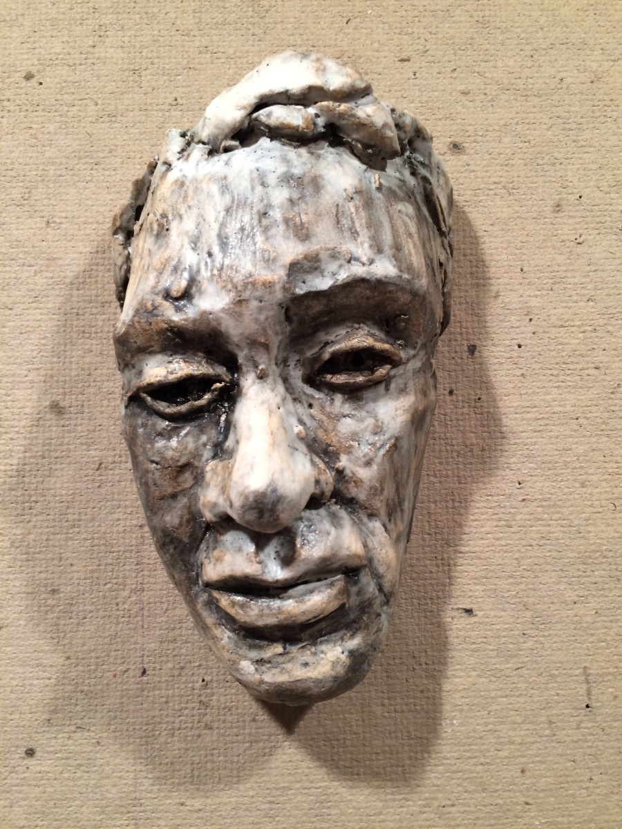 Man mask by Jill Randall 