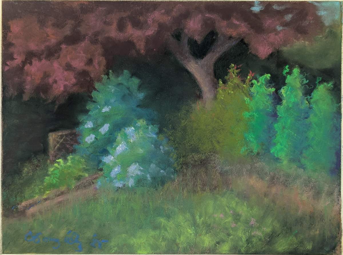 Plum tree hideaway by Cynthia Gonzalez, Image 1.