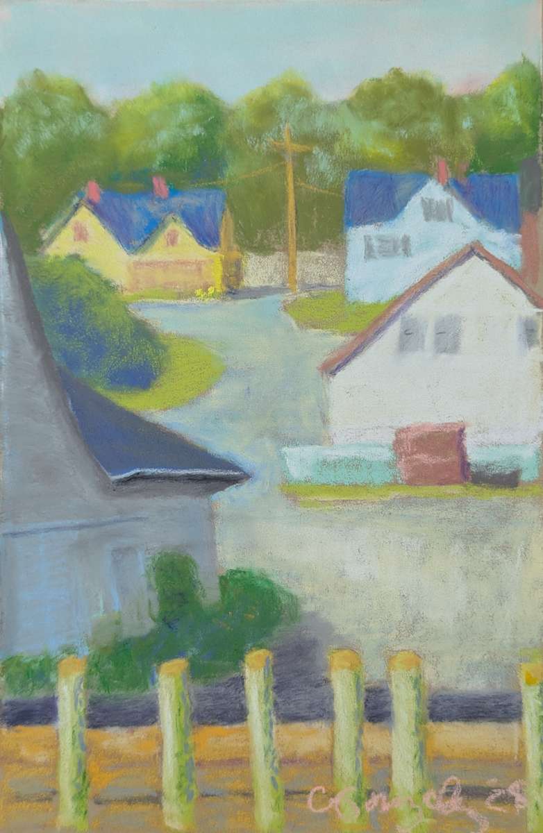 Up the Hill by Cyndi Gonzalez  Image: Up the Hill