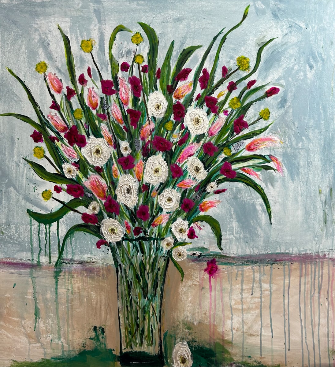 Spring Flowers by Christine Lampe 