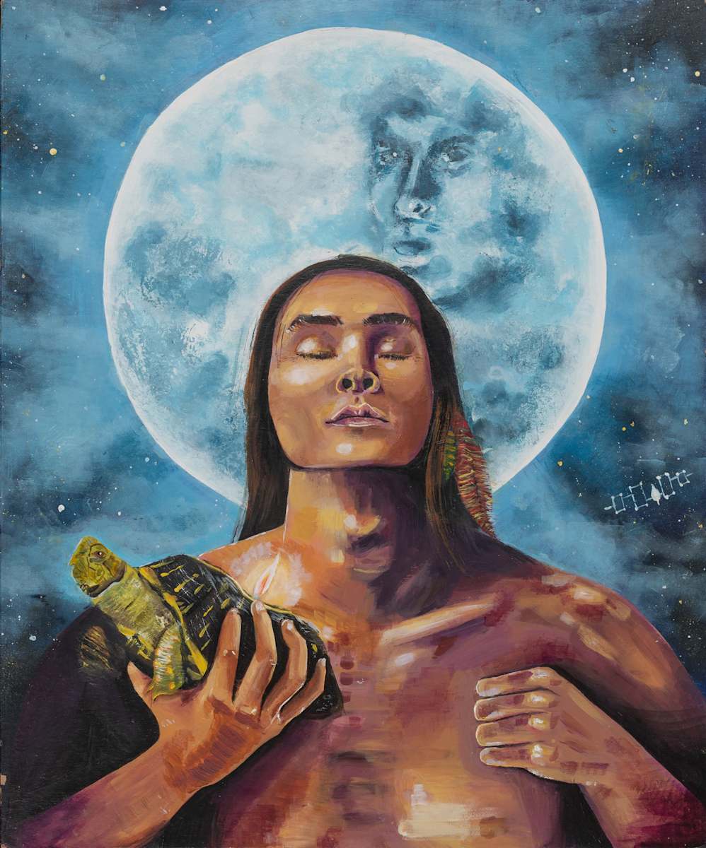 Hiawatha - The Leader We Need by America Garcia  Image: $6,000 Grand Prize 2019, Grade 12