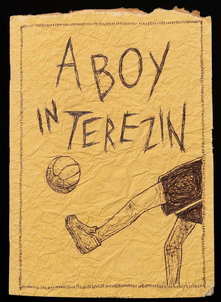 A Terezin Diary by Naomi Alcantara  Image: $2,000 Middle School Best in Show 2021, Grade 8. Front Cover.