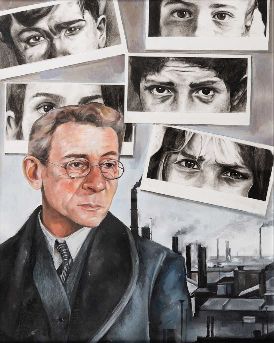Man Behind the Camera by Raelynn Cui  Image: $2,000 High School Second Place 2022, Grade 11