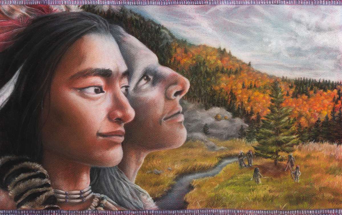 Hiawatha, Uniter of the Iroquois by Amelia Ghannam  Image: $2,000 High School Second Place 2023, Grade 11