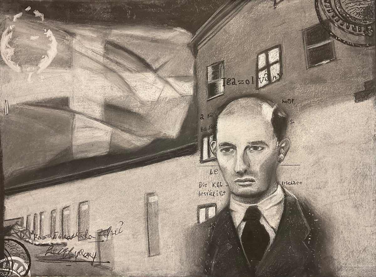 Raoul Wallenberg Passport by Rodrigo Damas  Image: 2025 Finalist, Grade 10