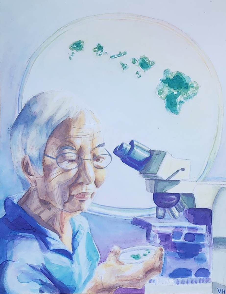 Dr. Isabella Aiona Abbott by Vanessa Hoyt  Image: 2025 Finalist, Grade 12