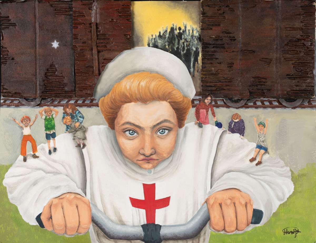 These Are My Children by Hari Jeon  Image: $750 Certificate of Excellence 2025, Grade 10