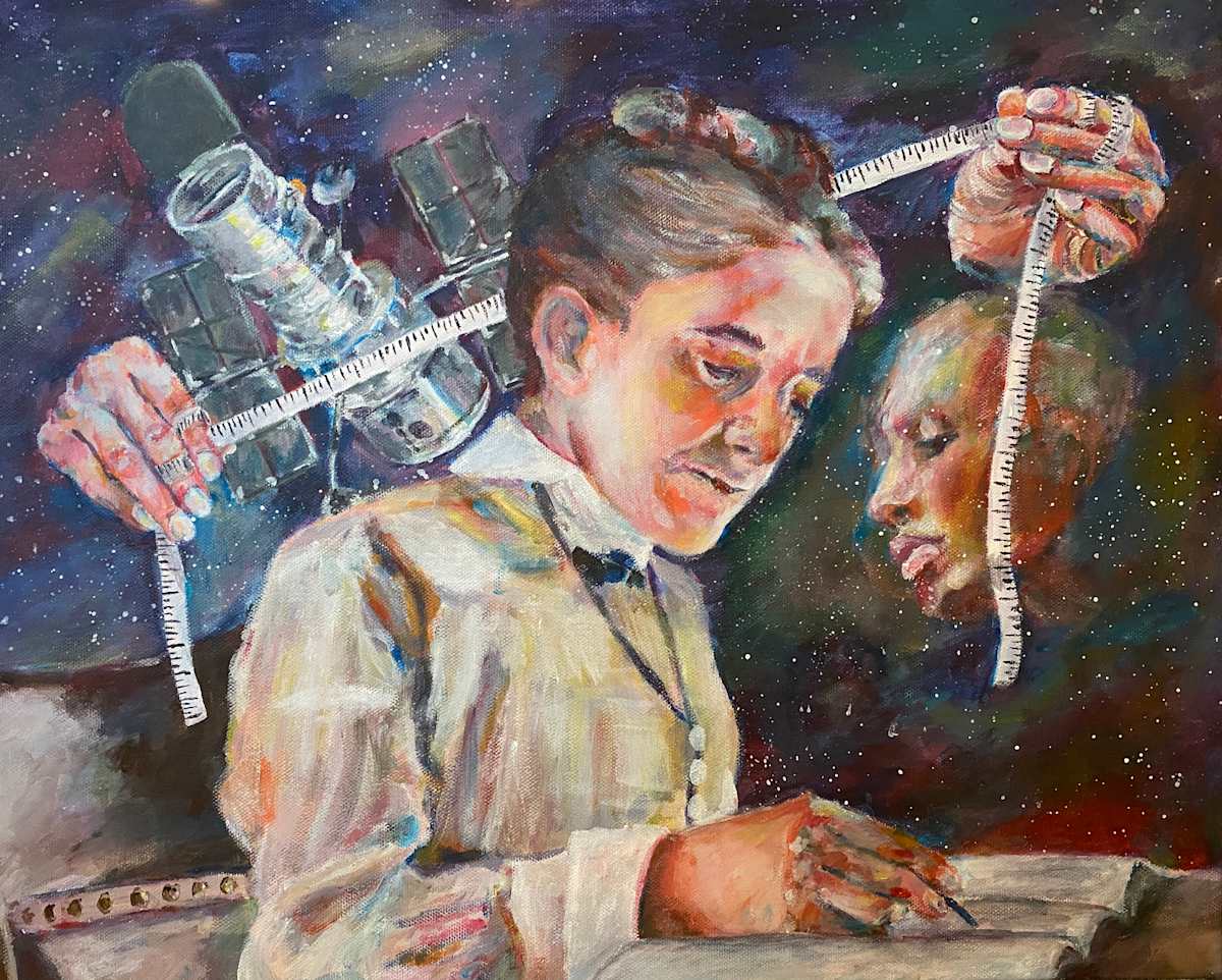 The Woman Who Measured the Stars by Madilyn Ketchum  Image: 2025 Finalist, Grade 11