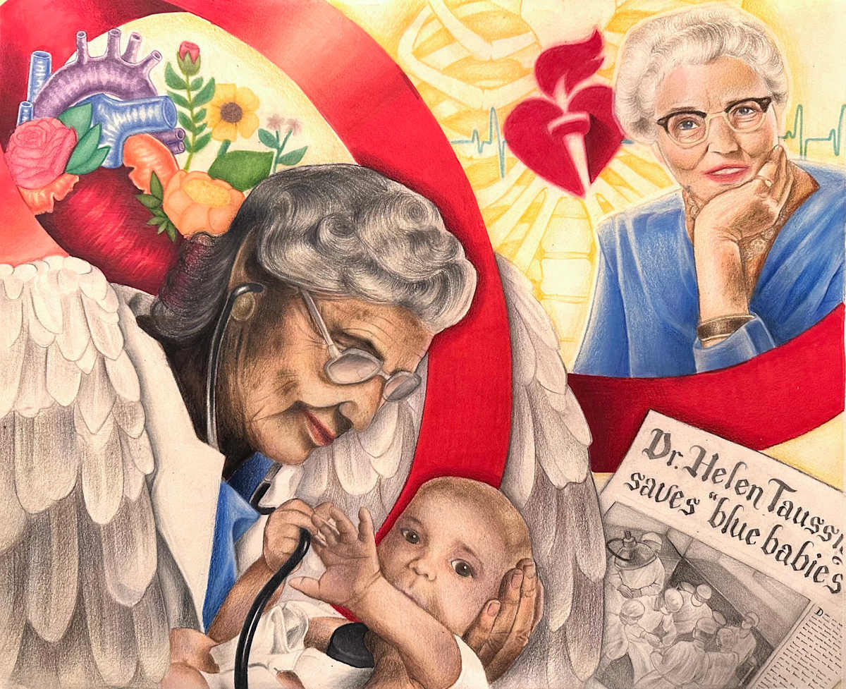 The Blessing for Blue Babies by Lily Liu  Image: 2025 Finalist, Grade 10