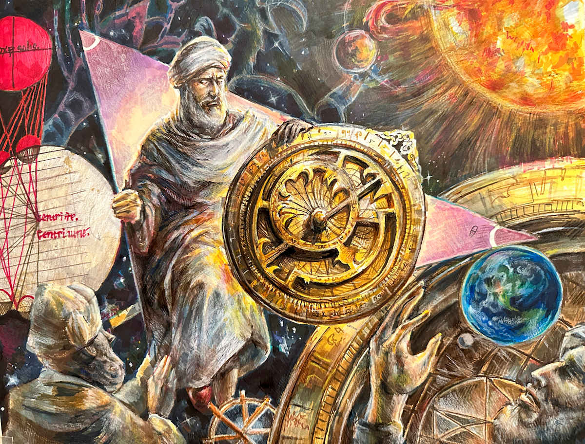 The Endless Pursuit of Knowledge by Fangyi Niu  Image: 2025 Finalist, Grade 9