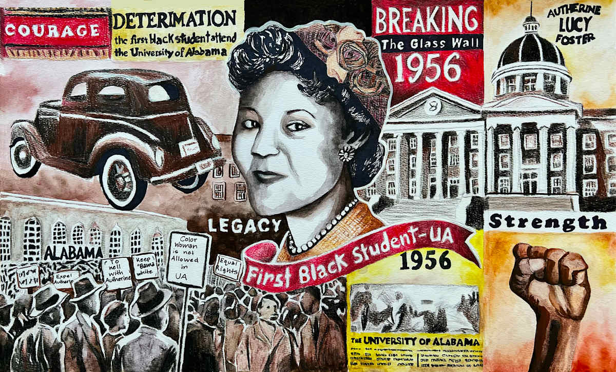 Breaking the Glass Wall by Madhurika Velayutha Perumal  Image: 2025 Finalist, Grade 8