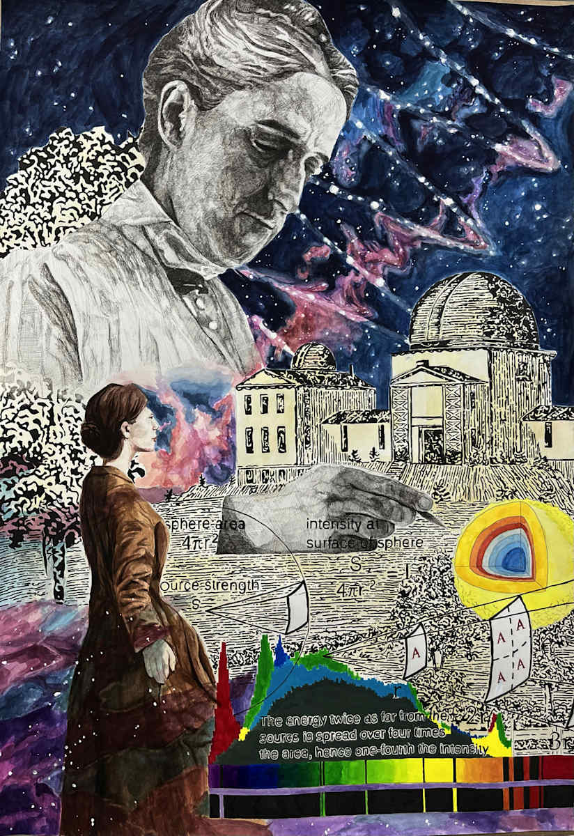 Messages from Beyond by Hailey Sim  Image: 2025 Finalist, Grade 11