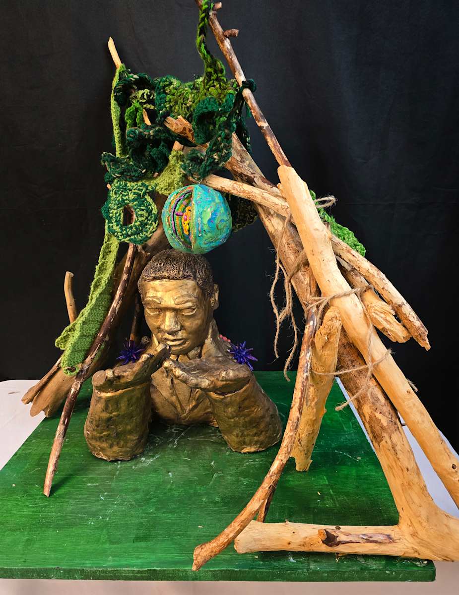 Man of the Marsh by Jordyn Sledge  Image: 2025 Finalist, Grade 9