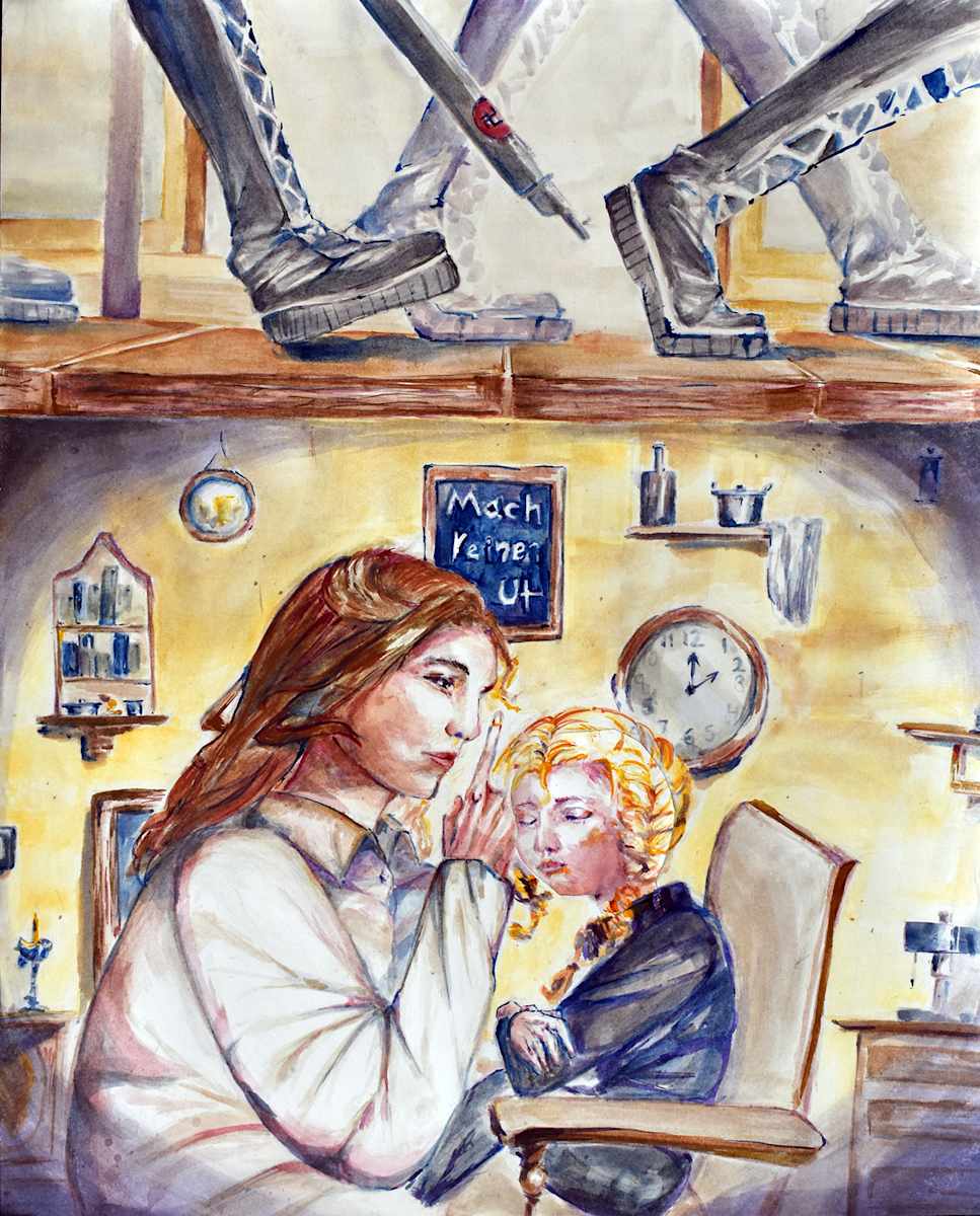 Miracles Under the Seagull’s Wings by Coco Tang  Image: 2025 Finalist, Grade 12