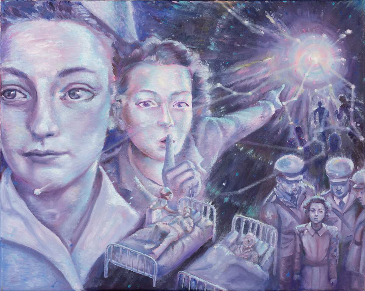 A Comet Through the Dark: The Silent Light of De Jongh by Elyn Tao  Image: $1,000 Spotlight Award: Unsung Hero 2025, Grade 10