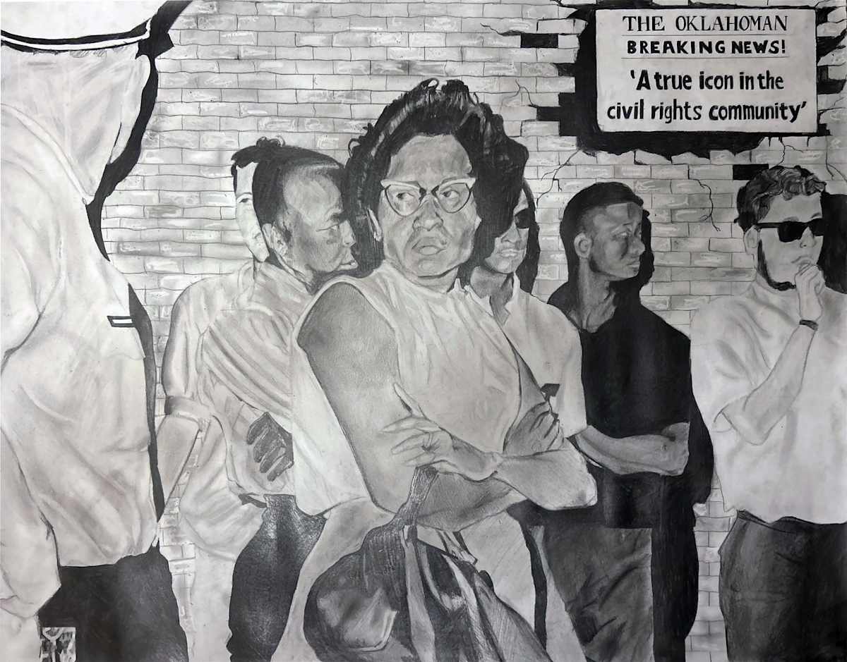 Daring Defiance: Determination Despite All Odds by Gabrielle Thomson  Image: 2025 Finalist, Grade 10