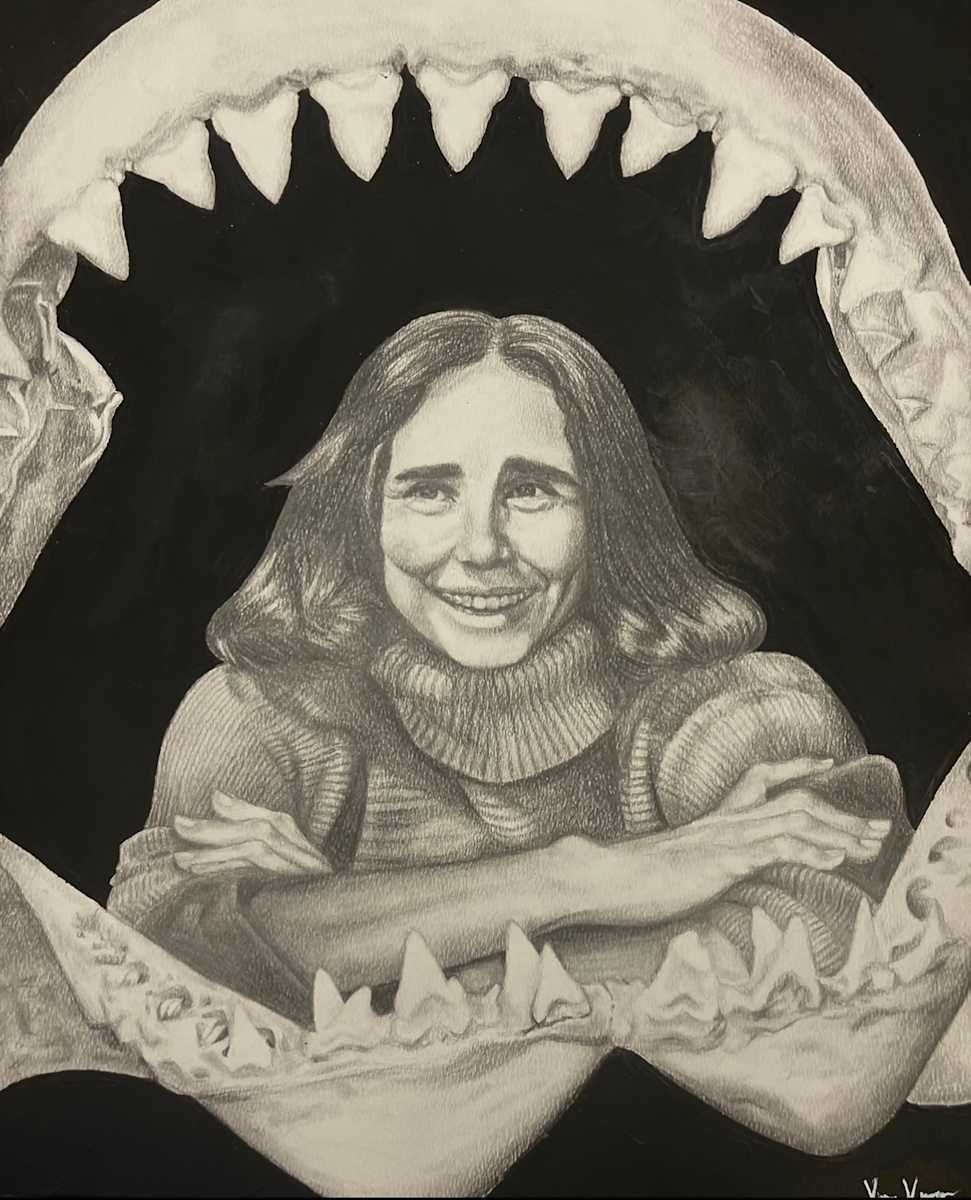 Eugenie Clark by Vivien Vasquez  Image: 2025 Finalist, Grade 12